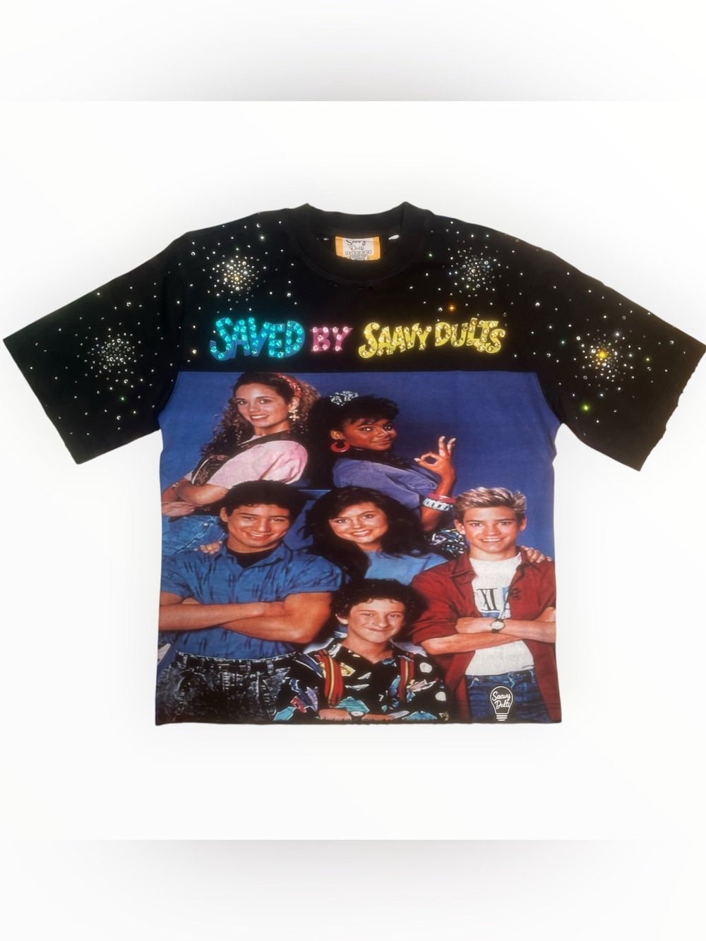 Sz Various Saved by the Bell Kids' Graphic Tee - Black